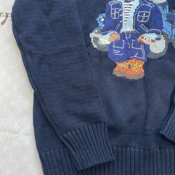 Polo Ralph Lauren Bear Crewneck Sweater - Picture 5 of 6
